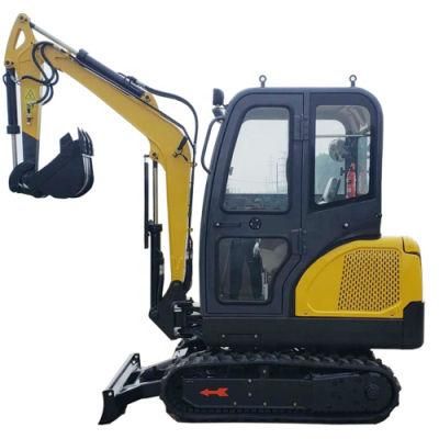 China Towable Smallest Mini Excavator with High Quality for Sale