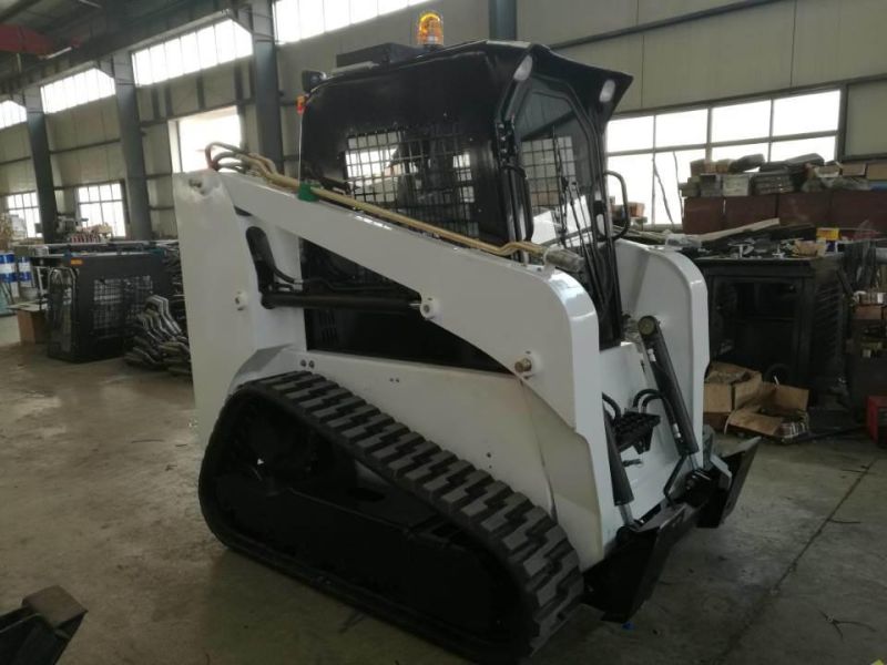China Mini Digger 1.0 Ton Mini Skid Steer Loader Swivel Mini Loader