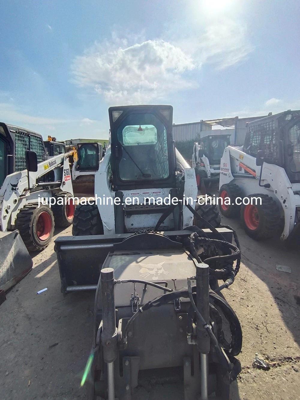 Second-Hand Engineering Construction Machinery Wheel Loader Skid Steer Loader S16 Sliding Loader
