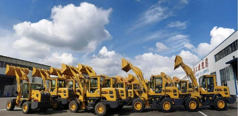 T930 Lugong 1-3ton Small Articulated Wheel Loader