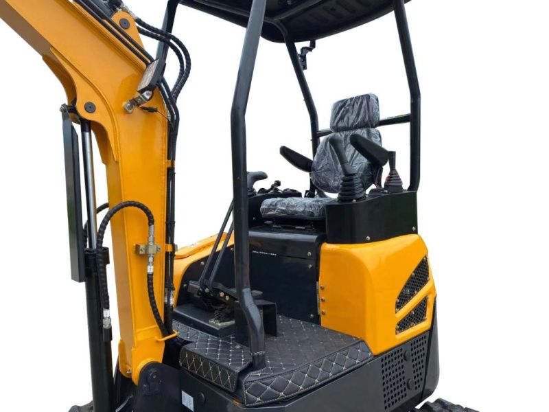 Rdt-20 2ton High Performance Easy Operation with Rubber Track Mini Digger Excavator Minigraver Bagger 0.6ton 0.8ton 1ton 1.5 Ton