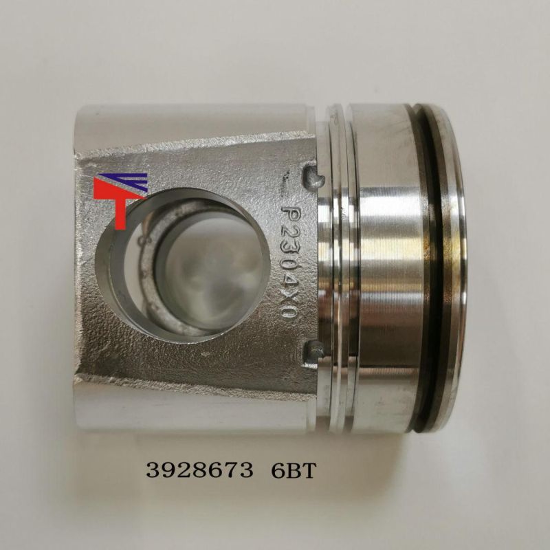 High Quality Diesel Engine Mechanical Parts Piston 3928673 for Engine Parts PC200-6-7 S6d102 6bt Generator Set