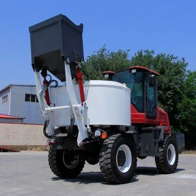 Diesel Hydraulic Self Loading Concrete Mixer with Mobile