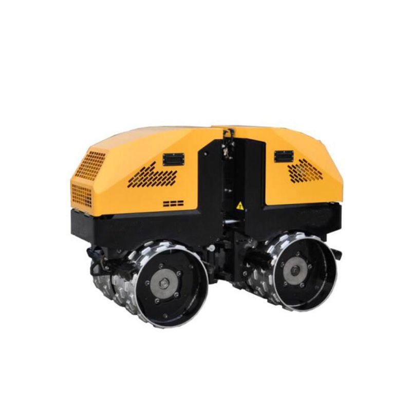 Remote Control Trench Double Drum Hydraulic Vibratory Road Roller Manufacturer