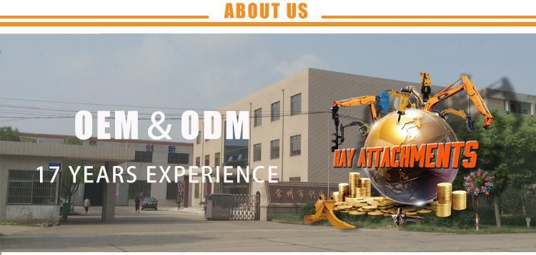 1m3 Tilt Bucket Rotating Buckets for Excavator Backhoe