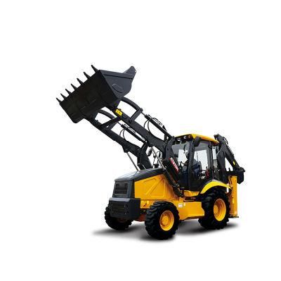 37kw Xc870h Operating 7700kg 0.1m3 Backhoe Loader with High Quality