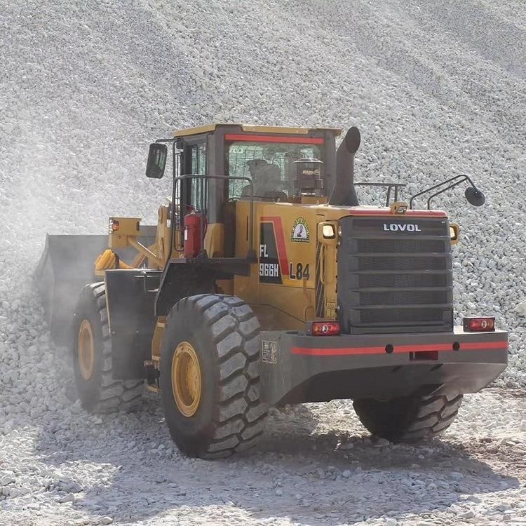 High Quality 6 Ton 7ton Lovol Foton FL966h Wheel Loader with Weichai Engine