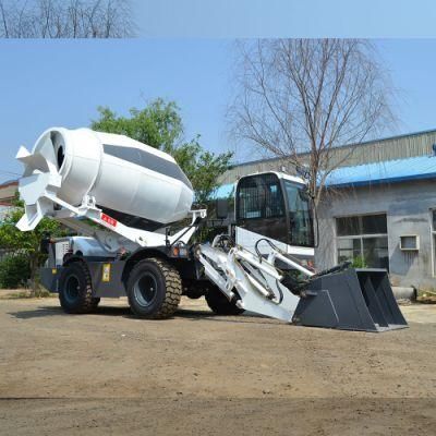 Factory Price Self Loading Cement Concrete Mixer Russian