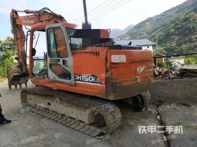 Used Mini Medium Backhoe Excavator Doushan Dh150LC-7 Construction Machine Second-Hand