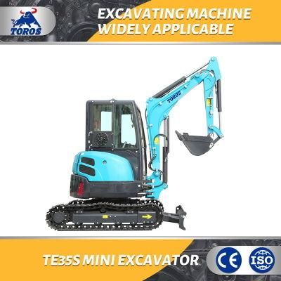 CE ISO Certificate Good Quality 3.5ton Mini Crawler Excavator for Sale