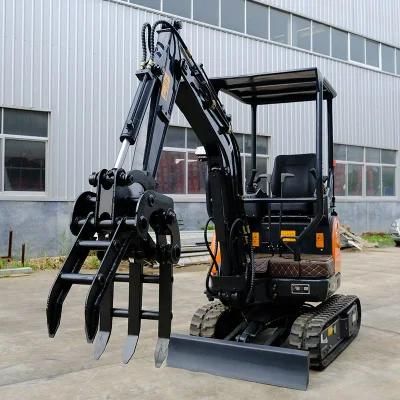China Popular Brand 0.8ton 1ton Hydraulic Small Digger Machine Mini Excavator