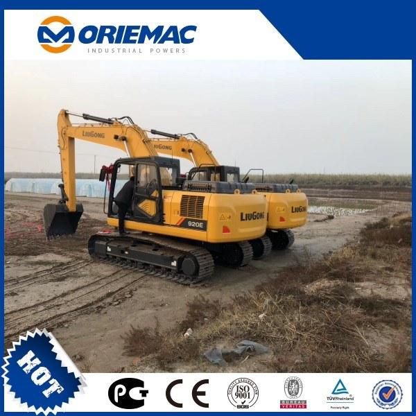 Brand New Liugong 20tons 22tons 920e 922e Cummins Engine Excavators for Sale