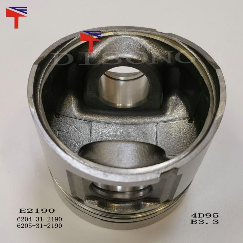 High Quality Diesel Engine Mechanical Parts Piston 6204-31-2190 6205-31-2190 for Engine Parts 4D95 B3.3 Generator Set
