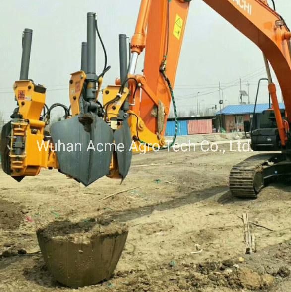 Excavator Attachement Tree Digger