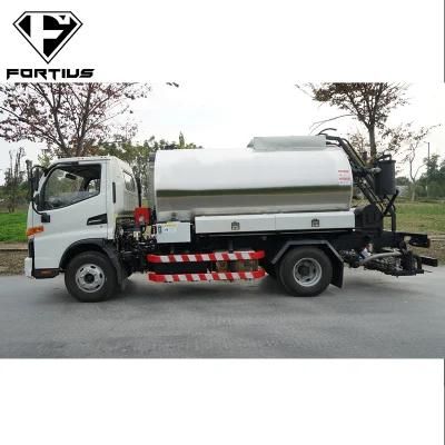 Fortius FTS5093GLQ Standard Asphalt Distributor JAC Foton HOWO 4X2 Chassis 5000L for Road Construction