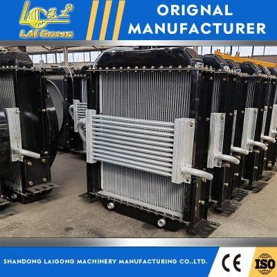 Lgcm Customized Aluminum Wheel Loader Water Tank Radiator