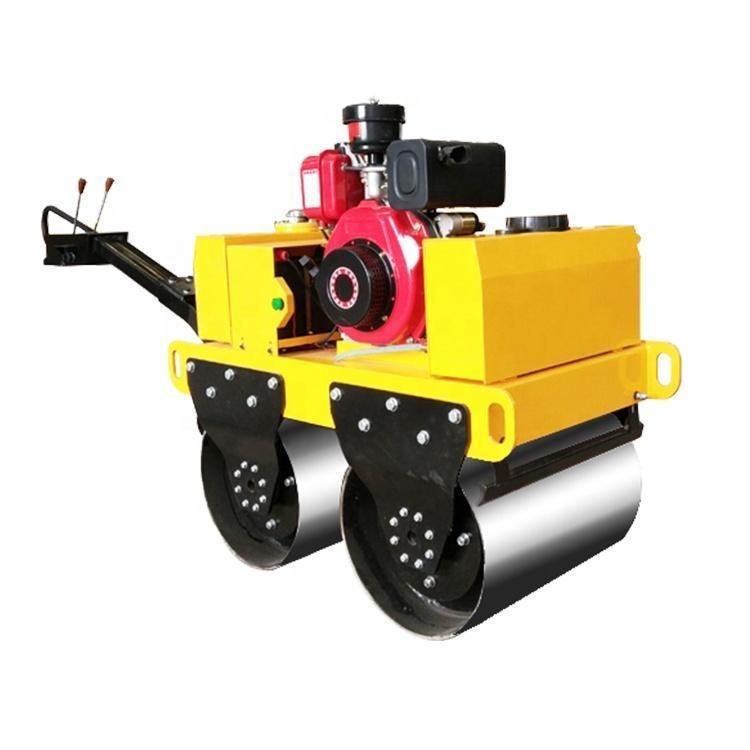 Double Drum Road Roller Compactor with Honda Engine Gyrc-70