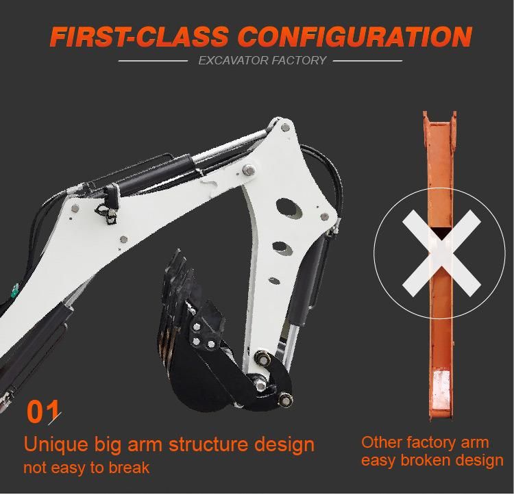 Chinese Famous Brand Mini Excavator Ht08 Ht10 Cheap Price