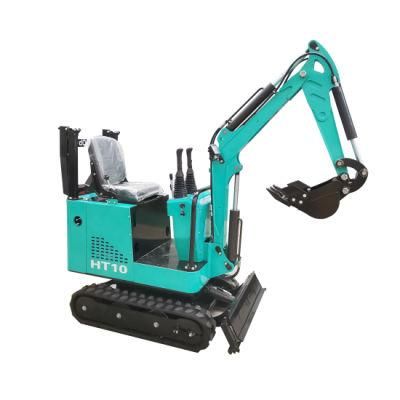 1 Ton New Mini Excavator with Japan Engine and Rubber Track or Steel Track