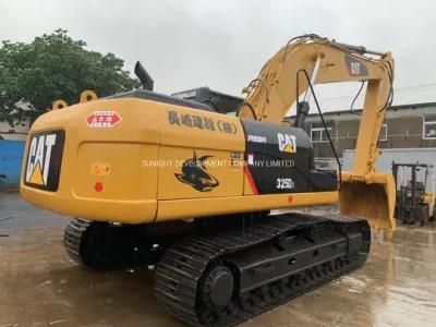 Good Condition 25 Ton Caterpillar Hydraulic Excavator Cat 325D 325c with Breaker Line