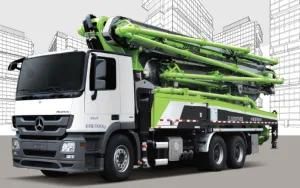 Truck-Mounted Concrete Line Pump 49m &amp; 52m Manufactured in 2018