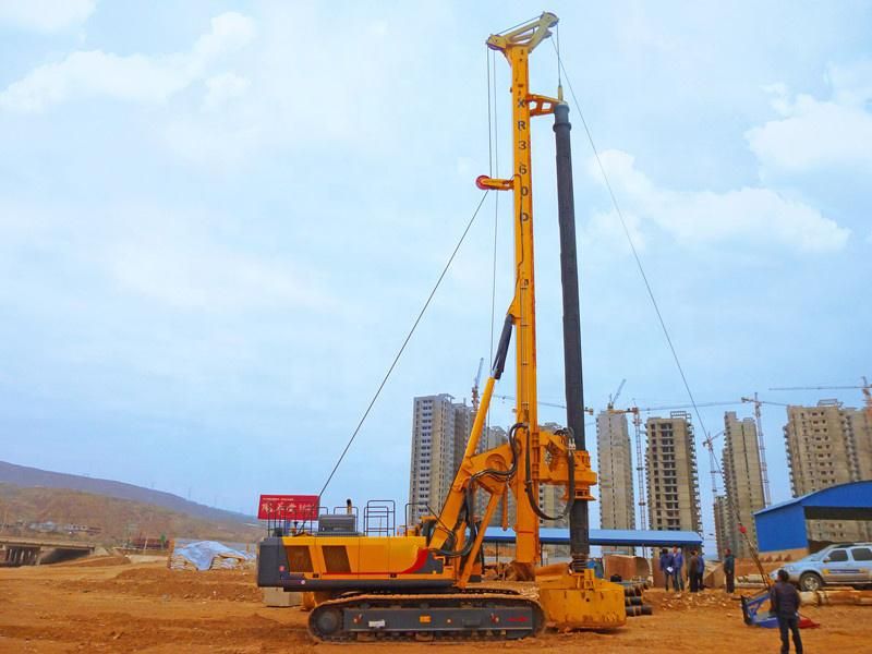 China Manufacturer Xr220d Hydraulic Crawler Rotary Pile Drilling Rigs for Sale