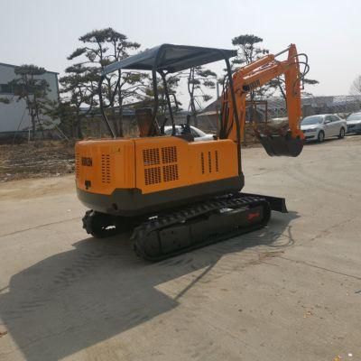 Newest Mini Excavator 3.5ton Excavator Machine / Swamp Clearance Excavator with Bucket Capacity