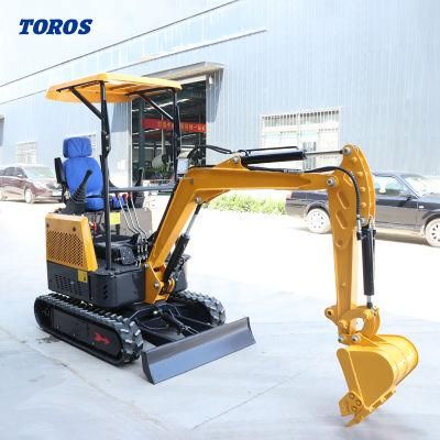 CE EPA Euro 5 China Small Micro Digger Machinery Hydraulic Excavators