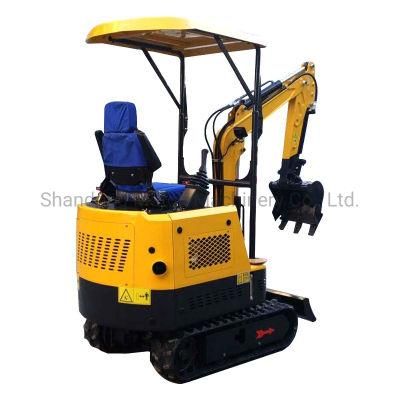 Small Digger Excavator 1500kg Excavator Mini Excavator with 0.025cbm Bucket