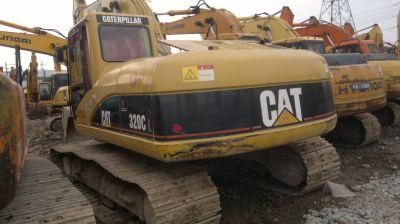 Japan Original Used Caterpillar 320c Crawler Hydraulic Excavator Original Color