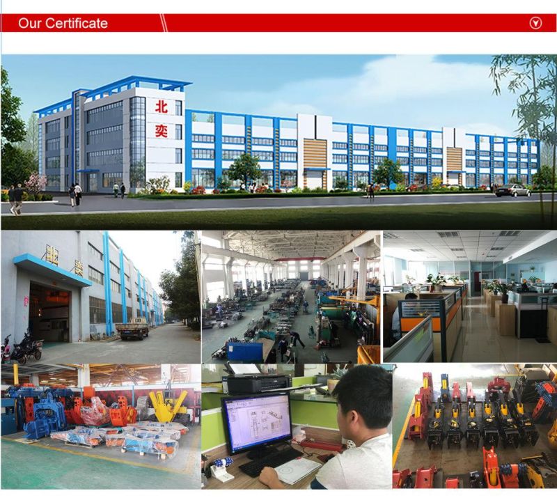 Excavator Hydraulic Shear Attachments Steel Cutter Machine