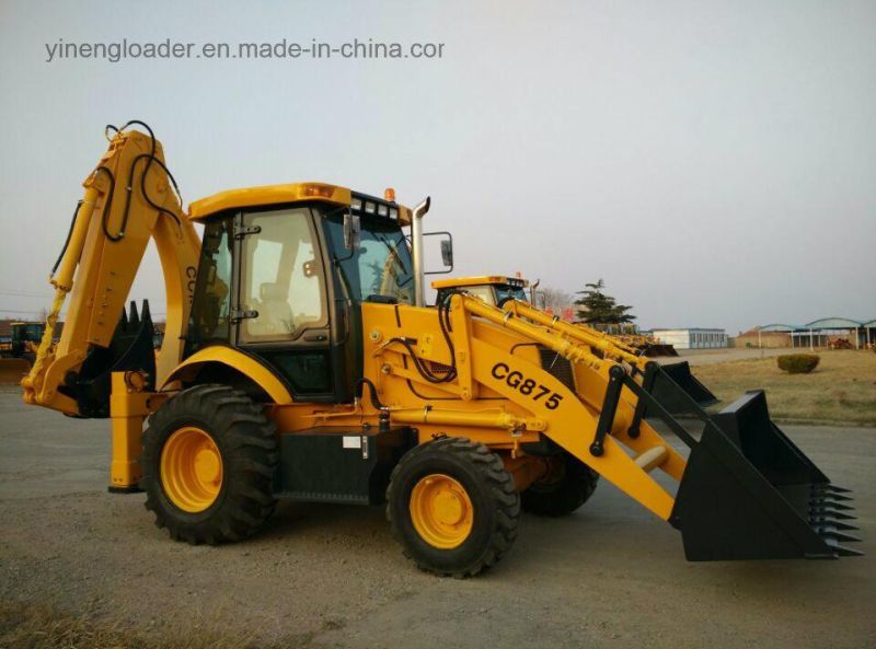 2 Ton Backhoe Wheel Loader with Excavator