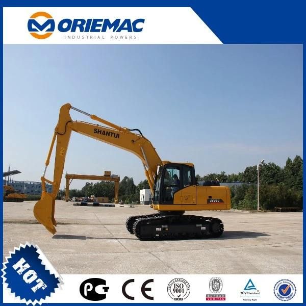 5% Discount Shantui Hydraulic Crawler Excavator Se210W 21 Ton Excavator