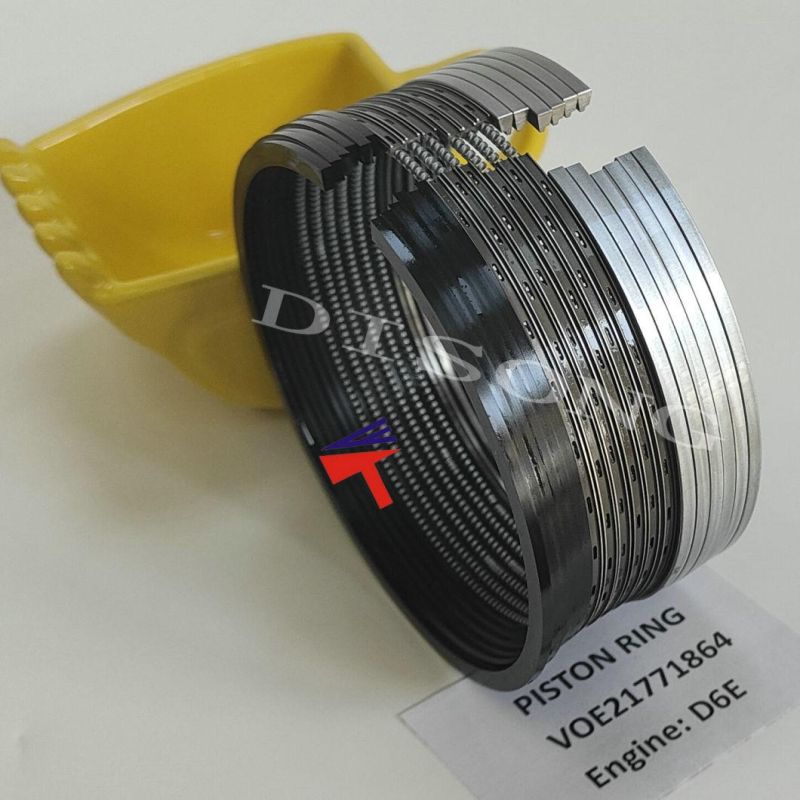 High Quality Diesel Engine Mechanical Parts Piston Ring Voe21771864 for Excavator Engine D6e Generator Set
