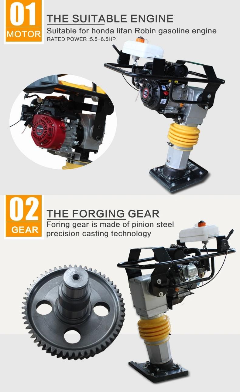 Wholesale Top Quality Earth Rammer for Sale Professional Tamping Rammer Manufacturer