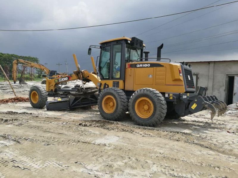 Earth-Moving Machinery 180HP Gr180 Motor Grader Machine with Front Blade and Ripper