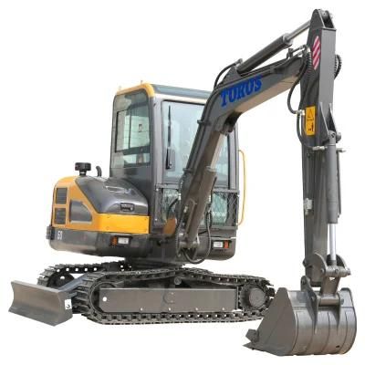 Hot-Sell Mini Excavator Hydraulic Crawler 5ton Small Excavator