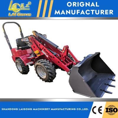 Lgcm New Compact Articulated 0.6 Ton Small Wheel Loader with CE