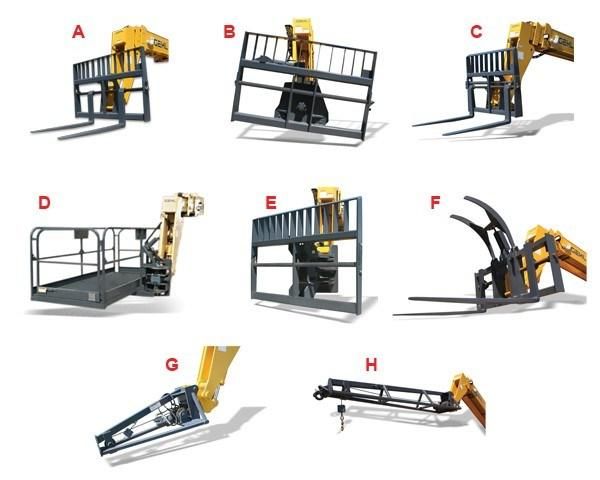 3 Ton 7m Ce Certified Agriculture Loading Machine M630-70 Telehandler for Sale
