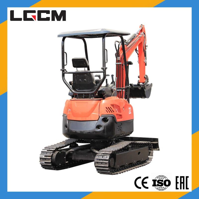 Lgcm 2200kg Small Excavator Construction Machine in China