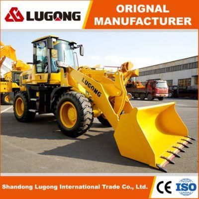 Lugong 2.2 Ton Articulated Diesel Loader for Municipal Work Construction Equipment