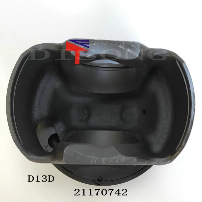 Machinery Engine Parts Piston 21170742 for Excavator Ec380d Ec460d Engine D13D Diameter 131mm