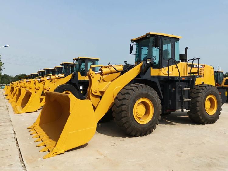 Shantui Good Price 6 Ton Wheel Loader SL60W-2 with Latest Technology for Saving Fuel