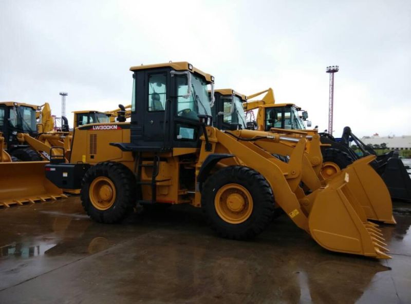 Construction Equipment 3 Ton 5 Ton Compact Wheel Loader Lw300kn for Sale