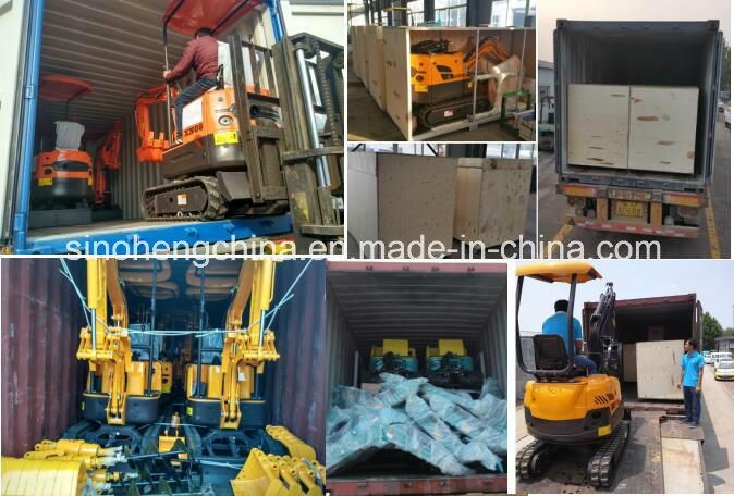 Construction Equipment Mini Hydraulic Crawler Excavator Xn16