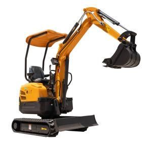 Cheap Rhinoceros Mini Excavator Xn16 1.5 Ton Mini Digging Excavator