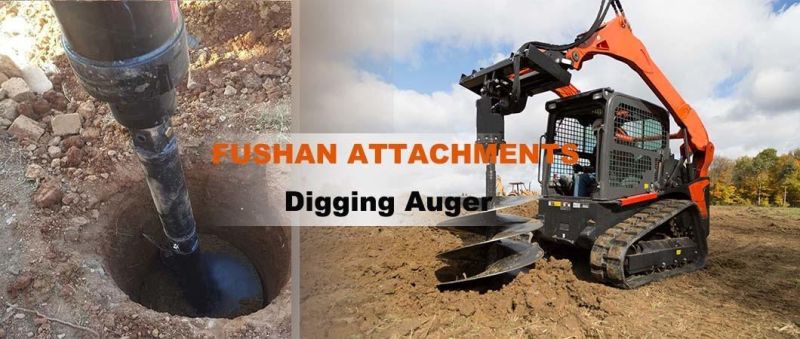 Auger Torque Hydraulic Auger Drill Machine Excavator