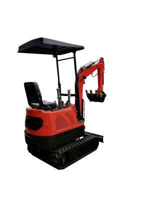 CE 800kg Small Tracked Excavators Price Hydraulic Crawler Mini Excavator Battery Electrical Power Construction Machinery