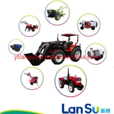 New Mini Tractor with Front Loading and Backhoe Digger Tractors for Agriculture 4X4