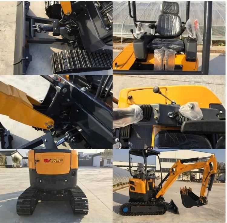 Wolf Equipment 2 Ton Mini Excavator for Construction